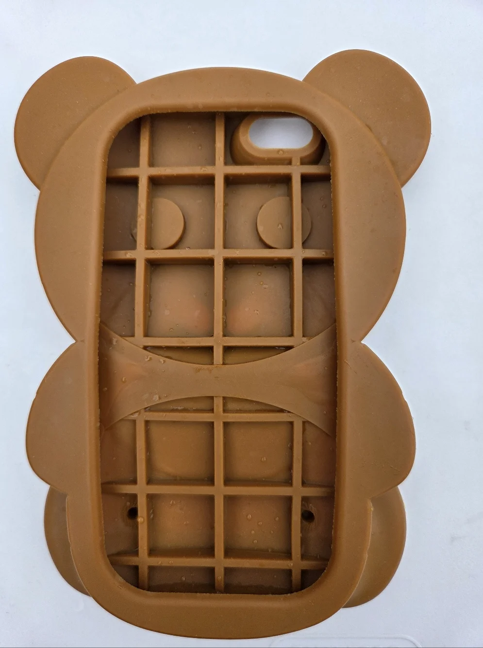 Moschino Cell iPhone 5/5S Case Brown Teddy Bear 